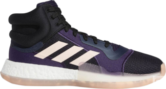 Кроссовки Adidas Marquee Boost 'Black Purple', фиолетовый