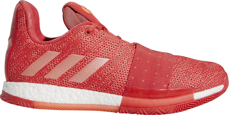 Кроссовки Adidas Harden Vol. 3 'Coral', красный D96990 | Red фото 1