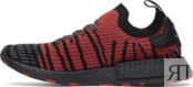 Кроссовки Adidas NMD_R1 Primeknit 'Collegiate Red', красный D96817 | Red фото 3