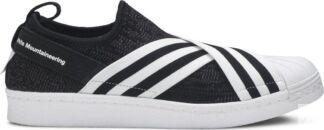 Кроссовки Adidas White Mountaineering x Superstar Slip-On PK 'Black White',