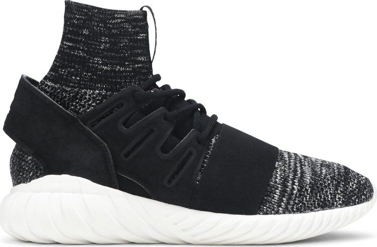 Кроссовки Adidas Tubular Doom PK 'Clear Granite', черный BB2392 | Black фото 1