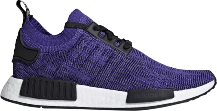 Кроссовки Adidas NMD_R1 Primeknit 'Energy Ink', фиолетовый B37627 | Purple фото 1