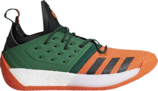 Кроссовки Adidas Harden Vol. 2 'University of Miami', оранжевый