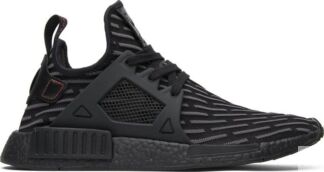 Кроссовки Adidas NMD_XR1 Primeknit 'Triple Black', черный