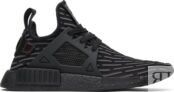 Кроссовки Adidas NMD_XR1 Primeknit 'Triple Black', черный BA7214 | Black фото 1