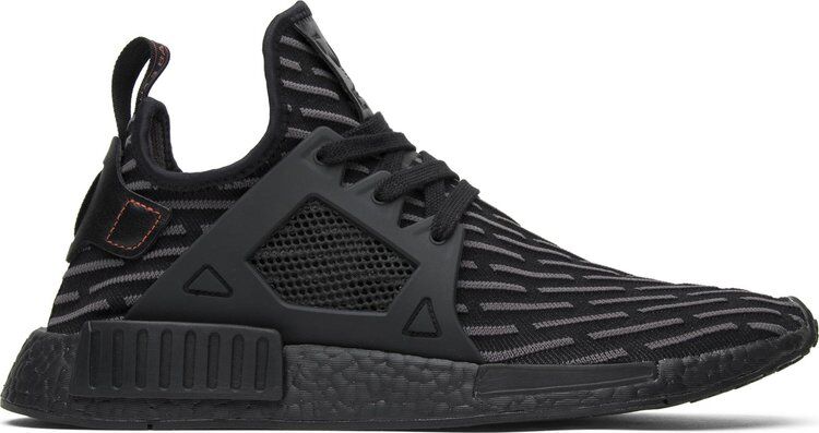 Кроссовки Adidas NMD_XR1 Primeknit 'Triple Black', черный BA7214 | Black фото 1