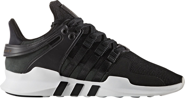 Кроссовки Adidas EQT Support ADV 'Milled Leather', черный BB1295 | Black фото 1