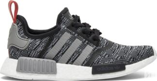 Кроссовки Adidas NMD_R1 'Glitch', черный