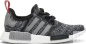 Кроссовки Adidas NMD_R1 'Glitch', черный BB2884 | Black фото 1