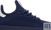 Кроссовки Adidas Pharrell x Tennis Hu 'Dark Navy Blue', синий BY8719 | Blue фото 2