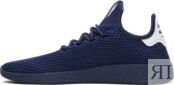 Кроссовки Adidas Pharrell x Tennis Hu 'Dark Navy Blue', синий BY8719 | Blue фото 3