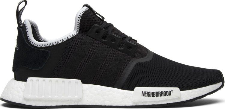 Кроссовки Adidas Invincible x Neighborhood x NMD_R1 'Tiger', черный CQ1775 | Black фото 1