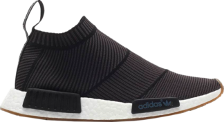 Кроссовки Adidas NMD_CS1 Primeknit 'Black Gum', черный