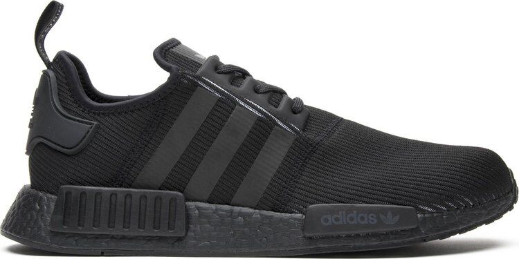 Кроссовки Adidas NMD_R1 'Triple Black Reflective', черный BY3123 | Black фото 1