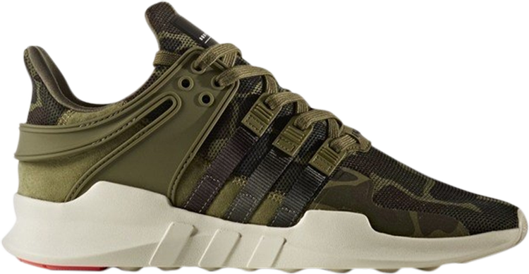 Кроссовки Adidas EQT Support ADV 'Camo', зеленый BB1307 | Green фото 1