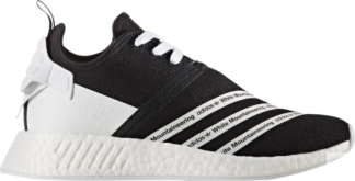 Кроссовки Adidas White Mountaineering x NMD_R2 Primeknit 'Core Black', черн