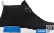 Кроссовки Adidas PORTER Japan x NMD_C1 'Black', черный CP9718 | Black фото 2