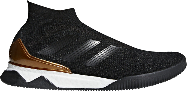 Кроссовки Adidas Nemeziz Predator Tango 18+ 'Black Gold', черный CM7685 | Black фото 1