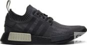 Кроссовки Adidas NMD_R1 Primeknit 'Black Olive', черный AQ1248 | Black фото 1