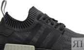 Кроссовки Adidas NMD_R1 Primeknit 'Black Olive', черный AQ1248 | Black фото 2