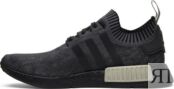 Кроссовки Adidas NMD_R1 Primeknit 'Black Olive', черный AQ1248 | Black фото 3