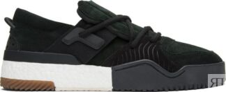 Кроссовки Adidas Alexander Wang x AW BBall Low 'Green Night', зеленый