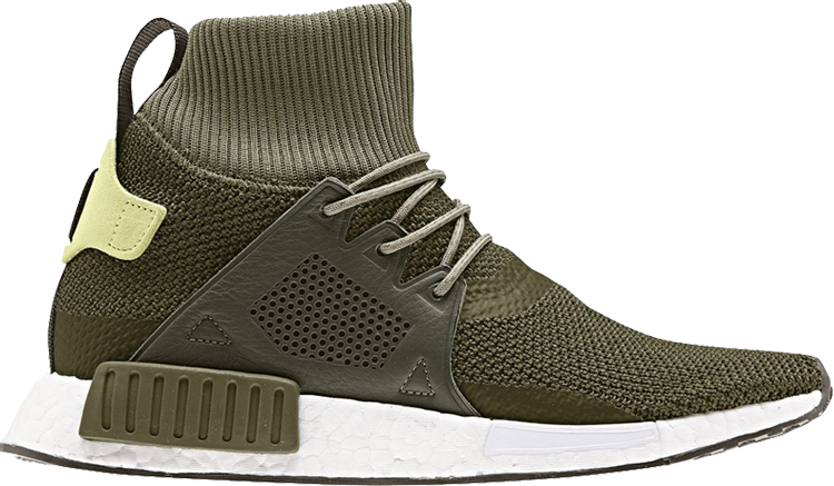 Кроссовки Adidas NMD_XR1 Winter Mid 'Olive Cargo', зеленый CQ3074 | Green фото 1