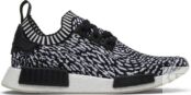 Кроссовки Adidas NMD_R1 Primeknit 'Zebra', черный BY3013 | Black фото 1