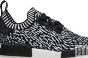 Кроссовки Adidas NMD_R1 Primeknit 'Zebra', черный BY3013 | Black фото 2