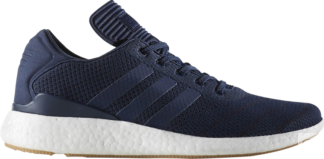 Кроссовки Adidas Busenitz PureBoost Primeknit 'Collegiate Navy', синий