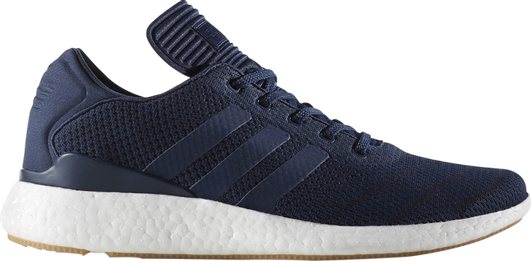 Кроссовки Adidas Busenitz PureBoost Primeknit 'Collegiate Navy', синий BY4092 | Blue фото 1