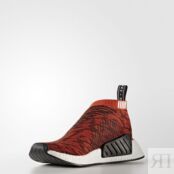 Кроссовки Adidas NMD_CS2 Primeknit 'Red Glitch', красный BY9406 | Red фото 2