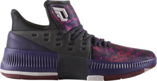 Кроссовки Adidas Dame 3 'Florist City', фиолетовый