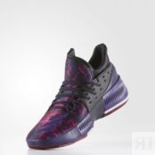 Кроссовки Adidas Dame 3 'Florist City', фиолетовый B49509 | Purple фото 2