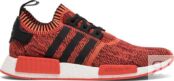 Кроссовки Adidas NMD_R1 Primeknit 'AI Camo Pack', красный CQ1865 | Red фото 1