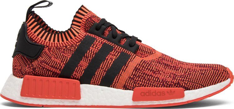 Кроссовки Adidas NMD_R1 Primeknit 'AI Camo Pack', красный CQ1865 | Red фото 1