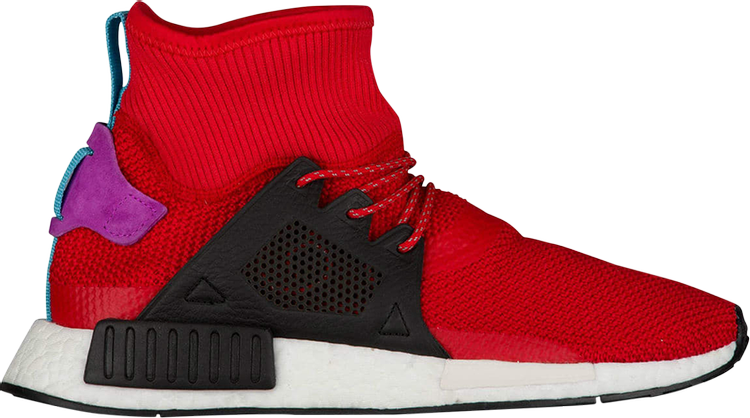 Кроссовки Adidas NMD_XR1 Winter Mid 'Scarlet', красный BZ0632 | Red фото 1