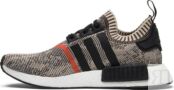 Кроссовки Adidas NMD_R1 Primeknit 'AI Camo Pack', загар CQ1862 | Tan фото 3