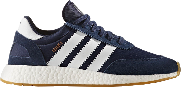 Кроссовки Adidas Iniki Runner 'Navy', синий BY9729 | Blue фото 1