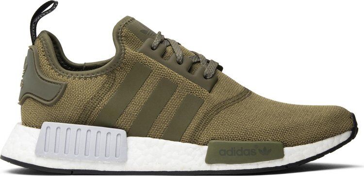 Кроссовки Adidas NMD_R1 'Olive', зеленый BB2790 | Green фото 1