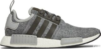 Кроссовки Adidas NMD_R1 'Charcoal Wool', серый