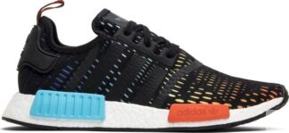 Кроссовки Adidas NMD_R1 'Rainbow', черный