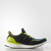 Кроссовки Adidas UltraBoost 2.0 'Solar Slime', черный AQ4002 | Black фото 2