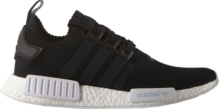 Кроссовки Adidas NMD_R1 Primeknit 'Monochrome', черный BA8629 | Black фото 1