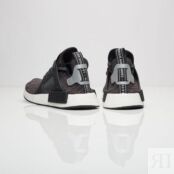 Кроссовки Adidas NMD_XR1 Primeknit 'Utility Black', черный S77195 | Black фото 3