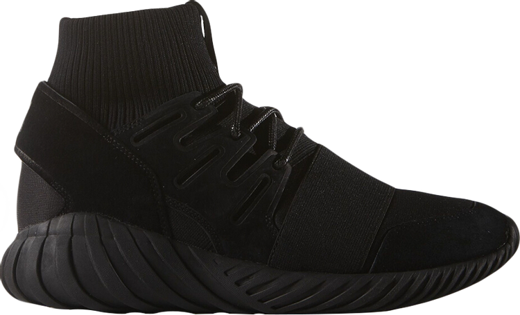 Кроссовки Adidas Tubular Doom 'Blackout', черный S74794 | Black фото 1