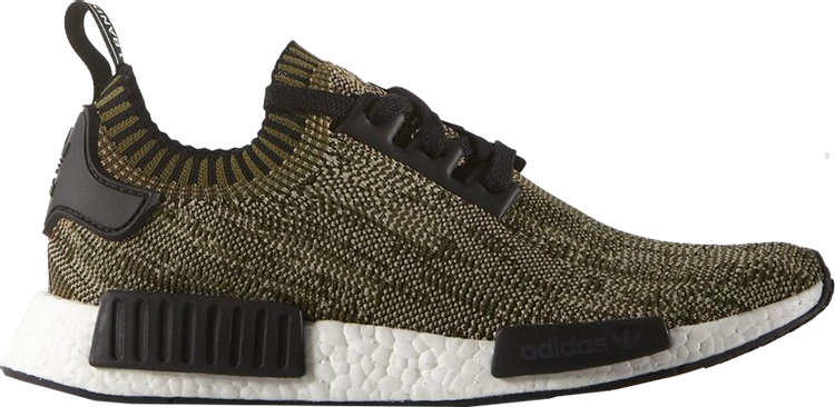 Кроссовки Adidas NMD_R1 PK 'Olive Camo', зеленый BA8597 | Green фото 1