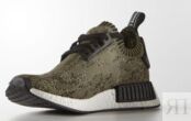 Кроссовки Adidas NMD_R1 PK 'Olive Camo', зеленый BA8597 | Green фото 2