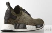 Кроссовки Adidas NMD_R1 PK 'Olive Camo', зеленый BA8597 | Green фото 3