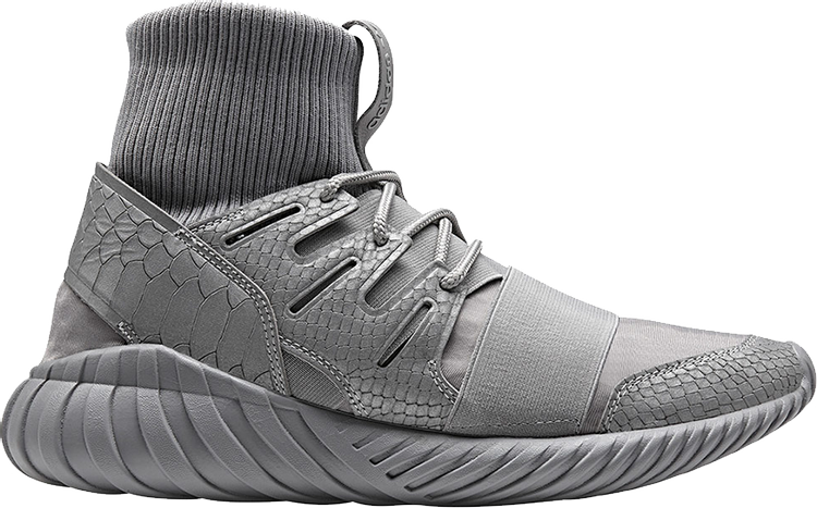 Кроссовки Adidas Tubular Doom 'Metallic Silver', серый S74791 | Grey фото 1